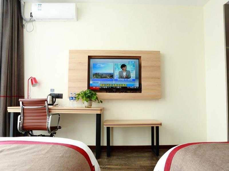 Thank Inn Chain Hotel Jiangsu Nantong Tongzhou District Xianfeng Town Kaihao Square Exterior foto
